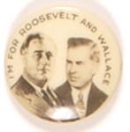 I`m for Roosevelt and Wallace Sepia