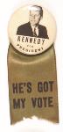  Kennedy, He’s Got My Vote