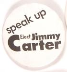  Speak Up Jimmy Carter Georgia Gov. Pin