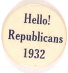 Hoover Hello Republicans