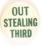 Willkie Out Stealing Third