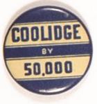 Coolidge by 50,000