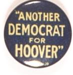 Another Democrat for Hoover