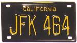 JFK 1964 Mini License
