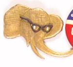 Goldwater Elephant Pin