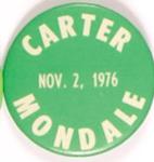 Carter, Mondale Nov. 7