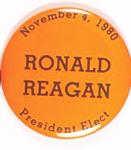 Reagan President Elect