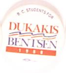 Dukakis Boston College