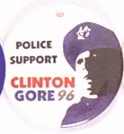 Police Support Clinton