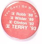 Clinton Virginia Coattail