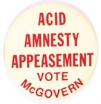 McGovern Acid, Amnesty