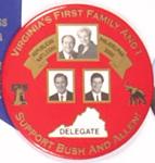 GW Bush Virginia Delegate
