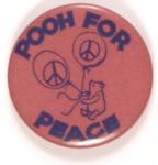  Pooh for Peace Vietnam Era Protest Pin