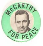 McCarthy for Peace