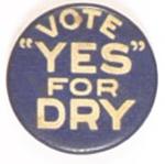 Vote Yes for Dry