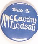 Write In McCarthy, Lindsay