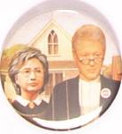 Hillary Clinton America Gothic