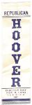 Hoover Election Day Ribbon