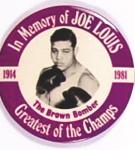 In Memory of Joe Louis