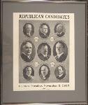 Harding Pennsylvania Coattail Poster