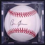 Barack Obama Autographed Baseball