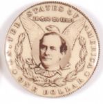 Bryan Silver Dollar Pin