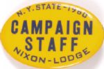 Nixon-Lodge New York Campaign Staff