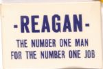 Reagan Number One Man