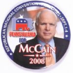 McCain Pennsylvania Convention