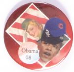 Obama Cubs White Sox by David Russell