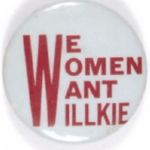 We Women Want Willkie