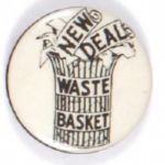 New Deal Waste Basket
