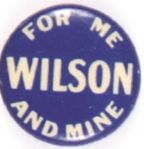Wilson For Me and Mine