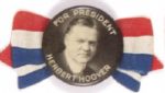 Hoover Pin with Celluloid Ribbon