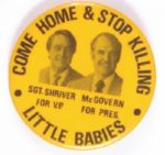 McGovern Stop Killing Little Babies