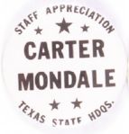Rare Carter Texas Staff