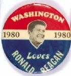 Washington loves Reagan