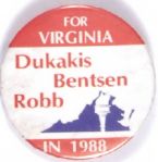 Dukakis Virginia Coattail