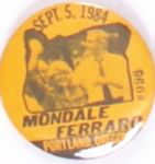 Mondale Portland Visit