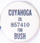 Cuyahoga Co. Ohio for Bush
