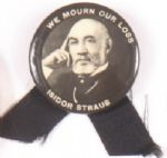 Isador Straus Titanic Pin