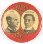 Debs, Harriman 1900 Socialist Jugate