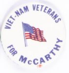 Vietnam Veterans for McCarthy