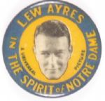 Lew Ayres Notre Dame