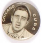 Tinker, Cubs Baseball Pin