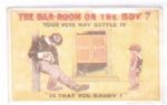 Bar Room or Boy Postcard