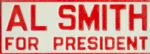  Al Smith for President License