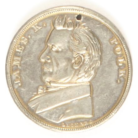 James Polk Rare 1844 Medal