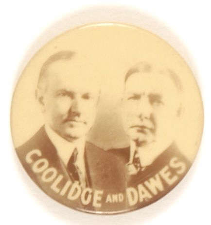 Rare Coolidge and Dawes Jugate