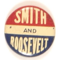  Smith-Roosevelt Rare New York Coattail